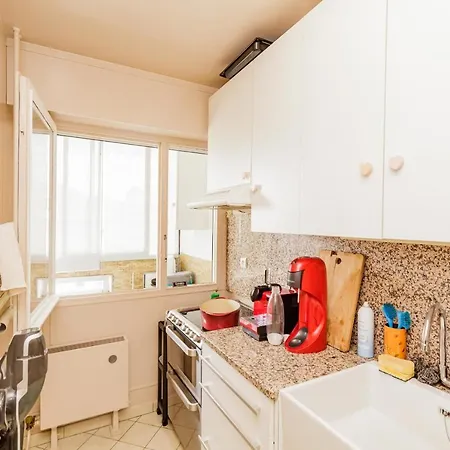 דירה Nice 45m With Loggia In בולון-בילנקורט